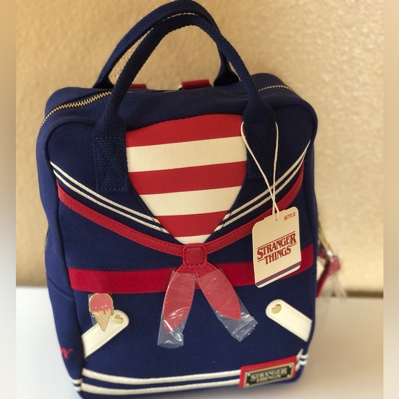 Loungefly Bags Stranger Things Scoops Ahoy Backpack Poshmark